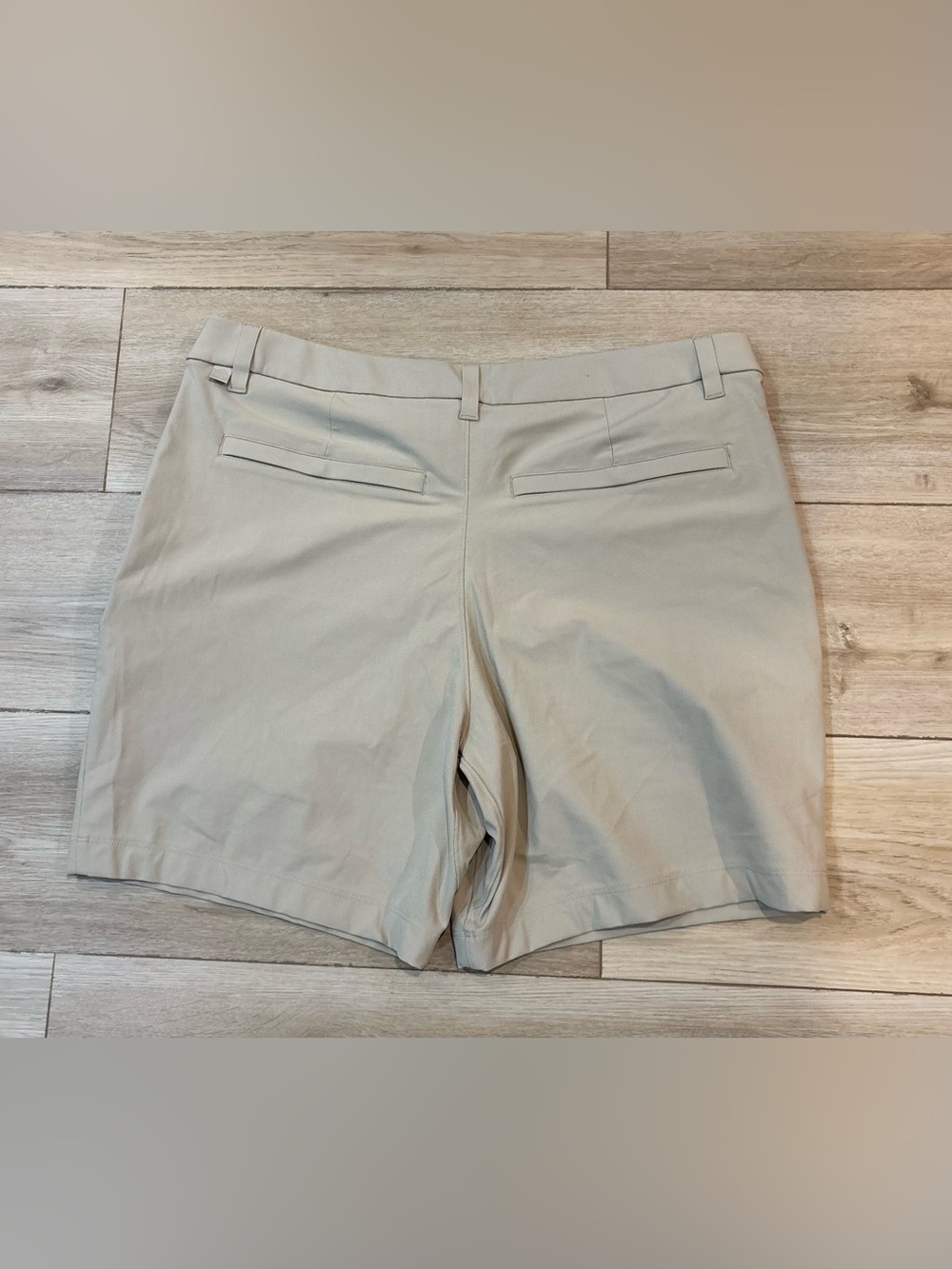 Lululemon ABC Commission Warpstreme Shorts Mens Khaki Tan 36 7” Inseam LM7BMHS - Picture 4 of 8